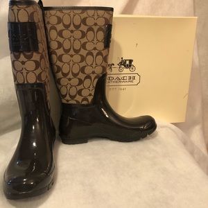 Coach Rain Boots